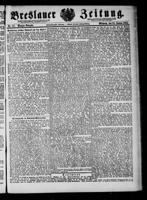 Breslauer Zeitung vom 24.01.1894