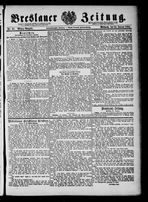Breslauer Zeitung vom 24.01.1894