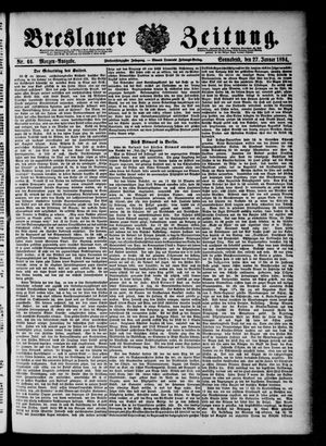 Breslauer Zeitung on Jan 27, 1894