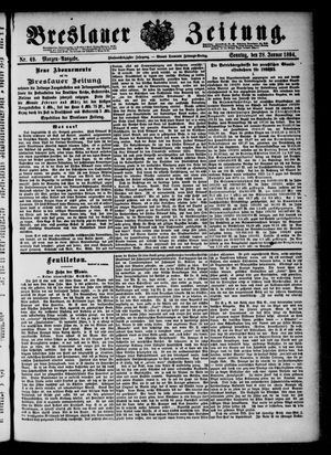 Breslauer Zeitung vom 28.01.1894