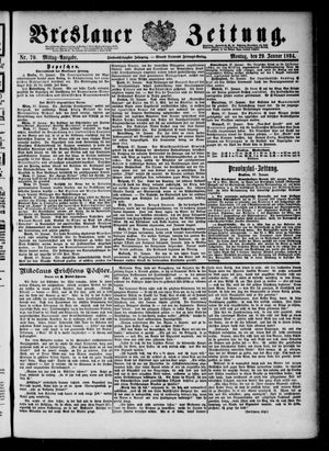 Breslauer Zeitung vom 29.01.1894