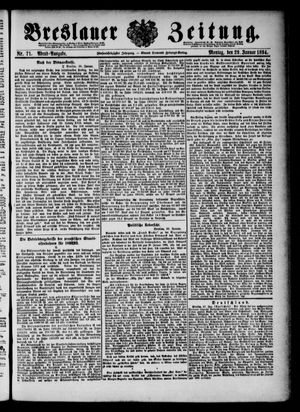 Breslauer Zeitung vom 29.01.1894