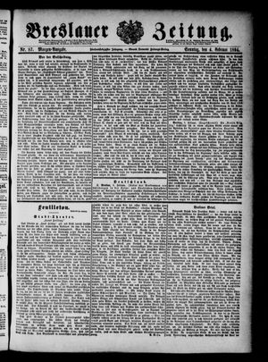 Breslauer Zeitung vom 04.02.1894