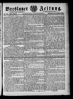 Breslauer Zeitung on Feb 10, 1894