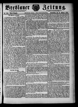 Breslauer Zeitung on Feb 10, 1894