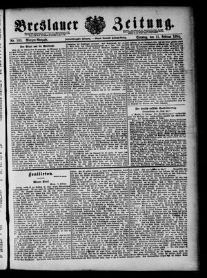 Breslauer Zeitung on Feb 11, 1894