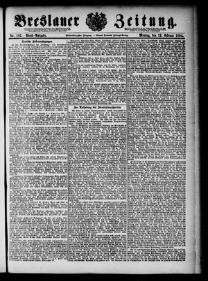 Breslauer Zeitung on Feb 12, 1894
