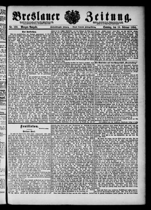 Breslauer Zeitung vom 18.02.1894
