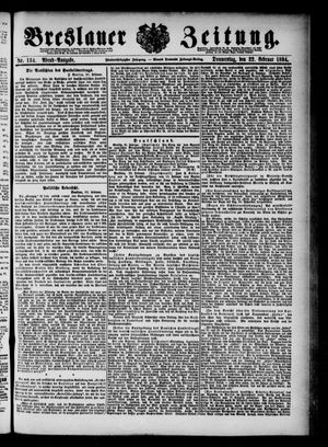 Breslauer Zeitung vom 22.02.1894