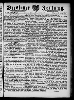 Breslauer Zeitung vom 23.02.1894