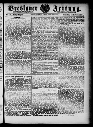 Breslauer Zeitung vom 24.02.1894