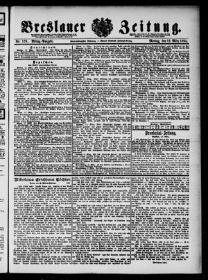 Breslauer Zeitung on Mar 12, 1894