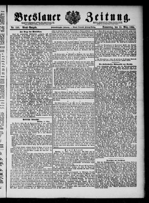 Breslauer Zeitung on Mar 15, 1894