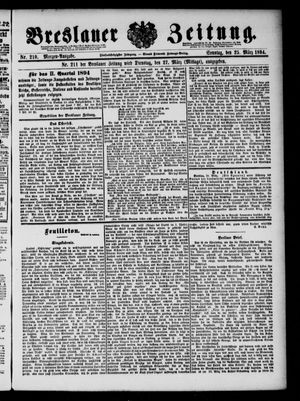 Breslauer Zeitung vom 25.03.1894