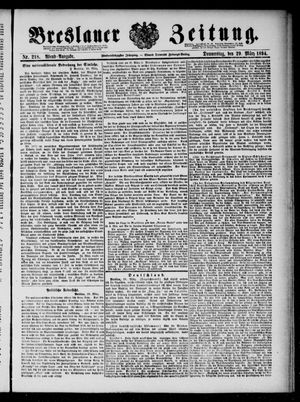 Breslauer Zeitung on Mar 29, 1894