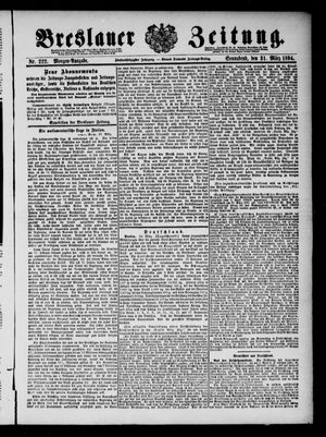 Breslauer Zeitung vom 31.03.1894
