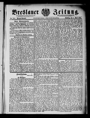 Breslauer Zeitung on Apr 1, 1894