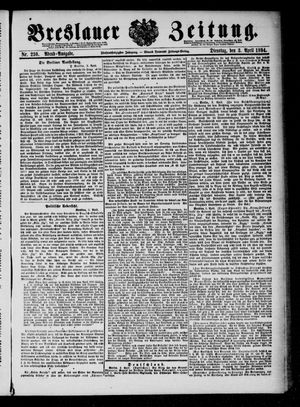 Breslauer Zeitung vom 03.04.1894