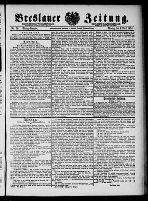 Breslauer Zeitung on Apr 9, 1894
