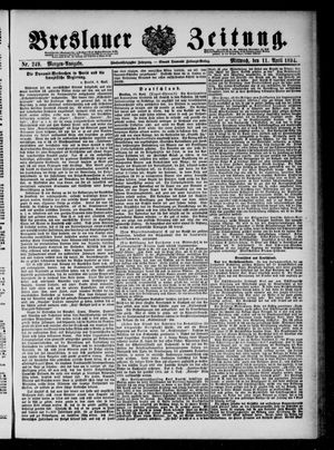 Breslauer Zeitung vom 11.04.1894