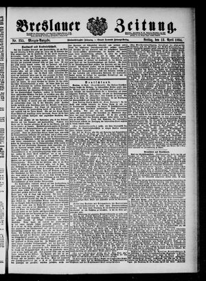 Breslauer Zeitung vom 13.04.1894