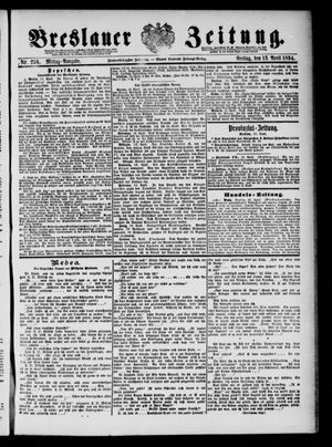 Breslauer Zeitung vom 13.04.1894
