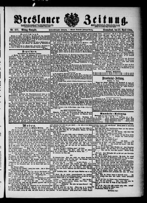 Breslauer Zeitung vom 21.04.1894