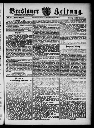 Breslauer Zeitung vom 24.04.1894