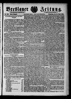 Breslauer Zeitung on Apr 26, 1894