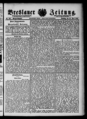 Breslauer Zeitung on Apr 29, 1894