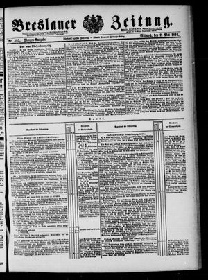 Breslauer Zeitung vom 02.05.1894
