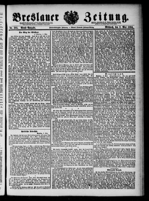 Breslauer Zeitung on May 2, 1894
