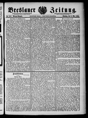 Breslauer Zeitung on May 6, 1894