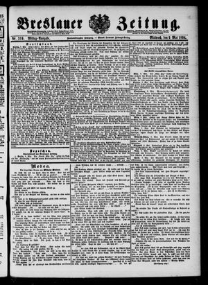 Breslauer Zeitung vom 09.05.1894