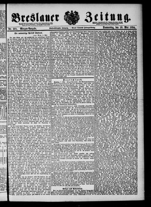 Breslauer Zeitung on May 10, 1894