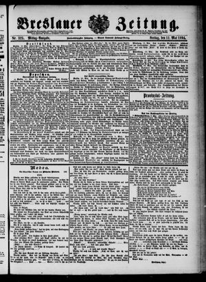 Breslauer Zeitung on May 11, 1894