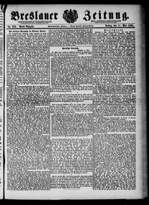 Breslauer Zeitung vom 11.05.1894