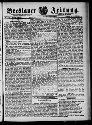 Breslauer Zeitung on May 15, 1894