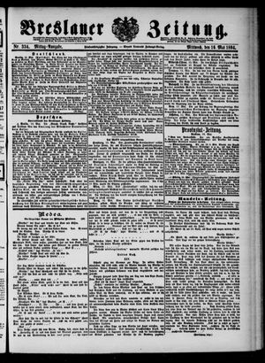 Breslauer Zeitung vom 16.05.1894