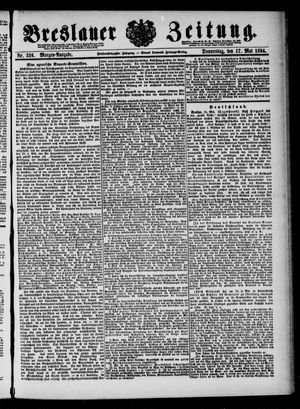 Breslauer Zeitung on May 17, 1894