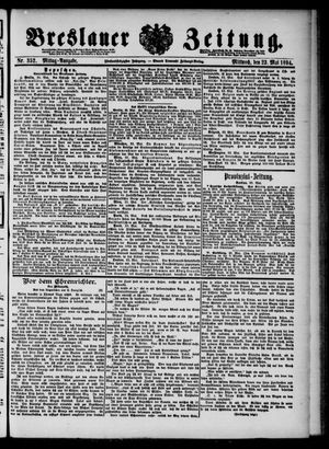 Breslauer Zeitung on May 23, 1894