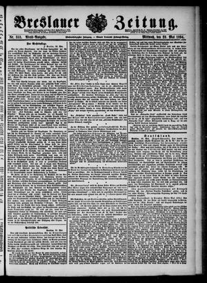 Breslauer Zeitung on May 23, 1894