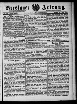 Breslauer Zeitung on Jun 6, 1894