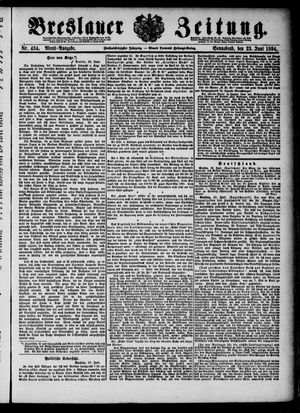Breslauer Zeitung vom 23.06.1894