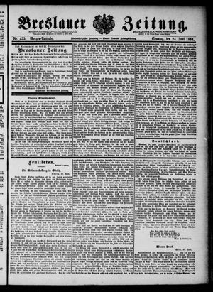 Breslauer Zeitung vom 24.06.1894