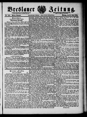 Breslauer Zeitung vom 25.06.1894