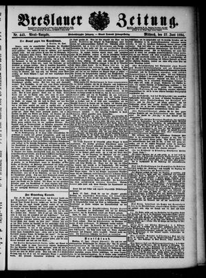 Breslauer Zeitung vom 27.06.1894