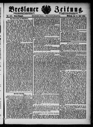 Breslauer Zeitung vom 11.07.1894
