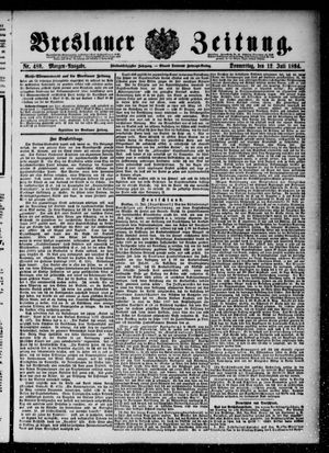 Breslauer Zeitung vom 12.07.1894