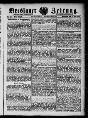 Breslauer Zeitung vom 14.07.1894